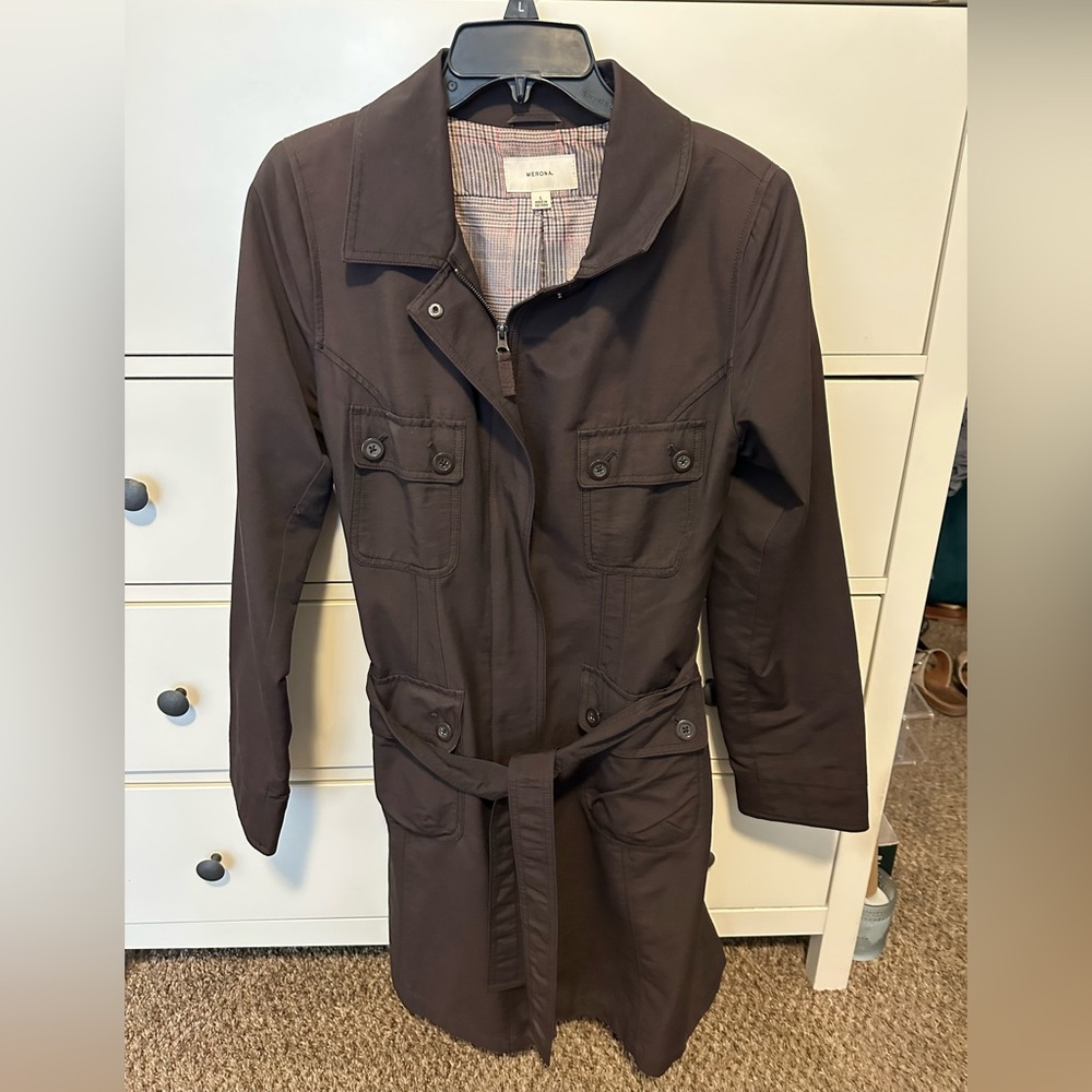 Merona Dark Brown Utility Jacket